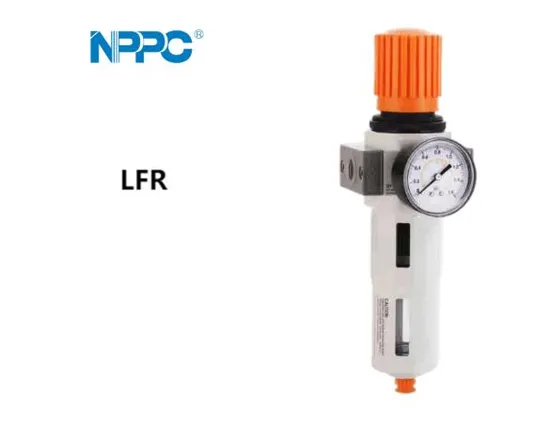 Nppc Brand Lfr-Mixi- 3/4 Series Pneumatic Air Regulator